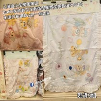 (出清) 上海迪士尼樂園限定 Duffy 家族春日花香造型圖案枕頭套 (BP0030)